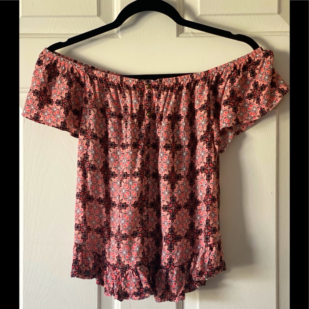 Off the shoulder too